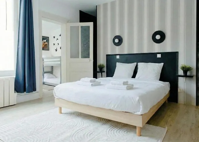 Lejlighed L'ecrin D'opale - Appartement-suite, Lit King Size, Bureau *