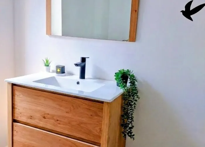 L'ecrin D'opale - Appartement-suite, Lit King Size, Bureau Lejlighed